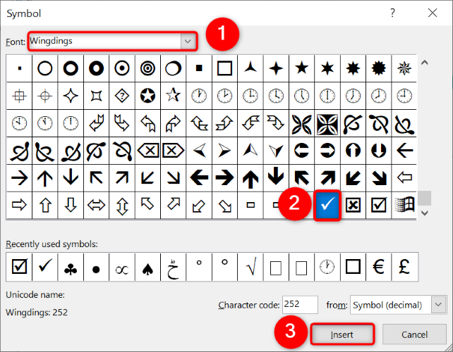 How to Insert a Check Mark or Checkbox in PowerPoint