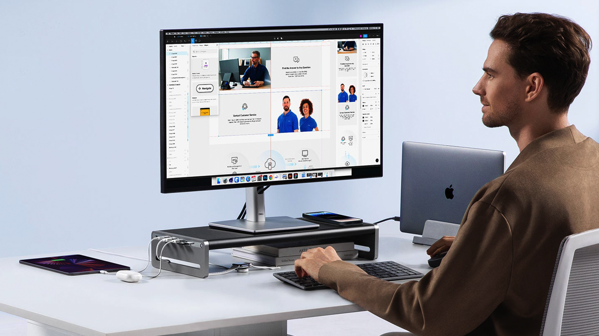 Anker's New Monitor Stand Doubles as an All-In-One Docking Station