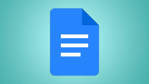 Google Docs logo.