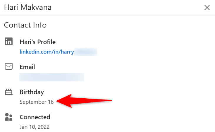 How to Find Someone's Birthday on LinkedIn