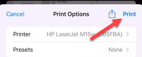 Printed Message How to Print a Text Message Conversation