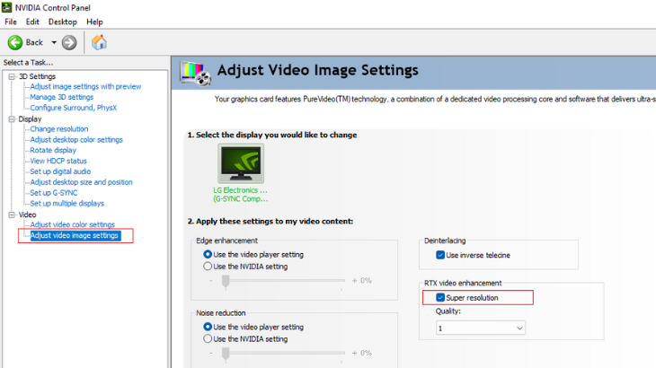 How to Use NVIDIA Video Super Resolution