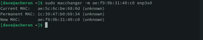 How to Permanently Change Your MAC Address on Linux