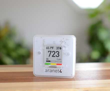 Aranet4 CO2/temp/humidity monitor