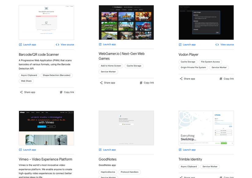 Check Out Google's Showcase of Cutting-Edge Web Apps