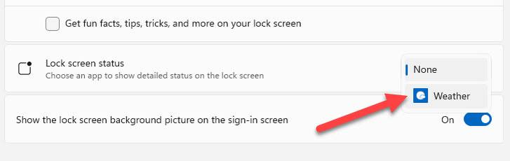 How to Add Weather to the Lock Screen on Windows 10 and 11