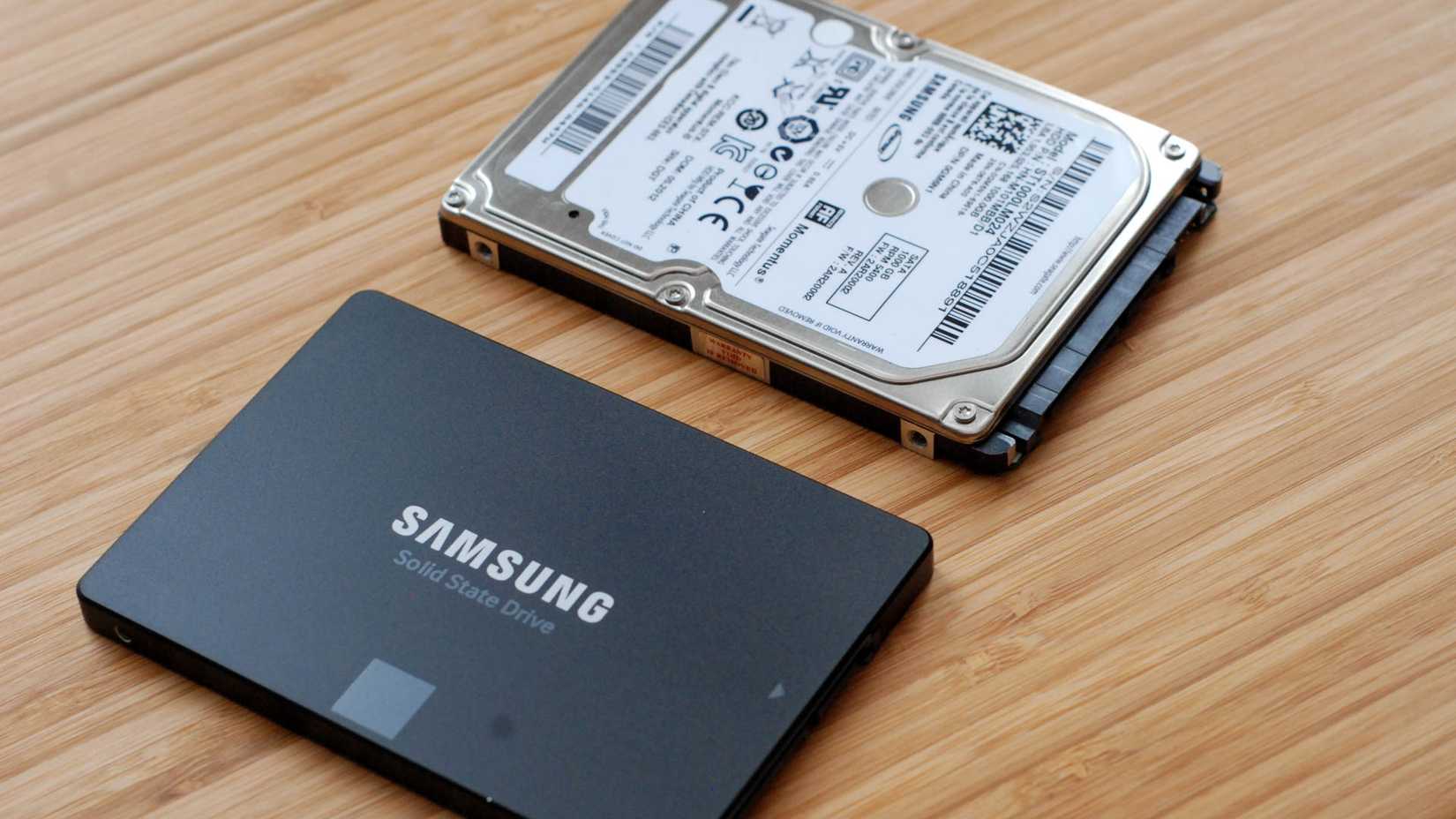 Samsung SSD Laptop Storage