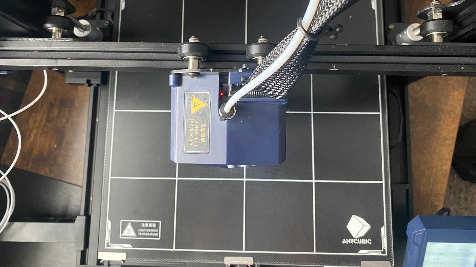 Top-down view of the AnyCubic Kobra Plus