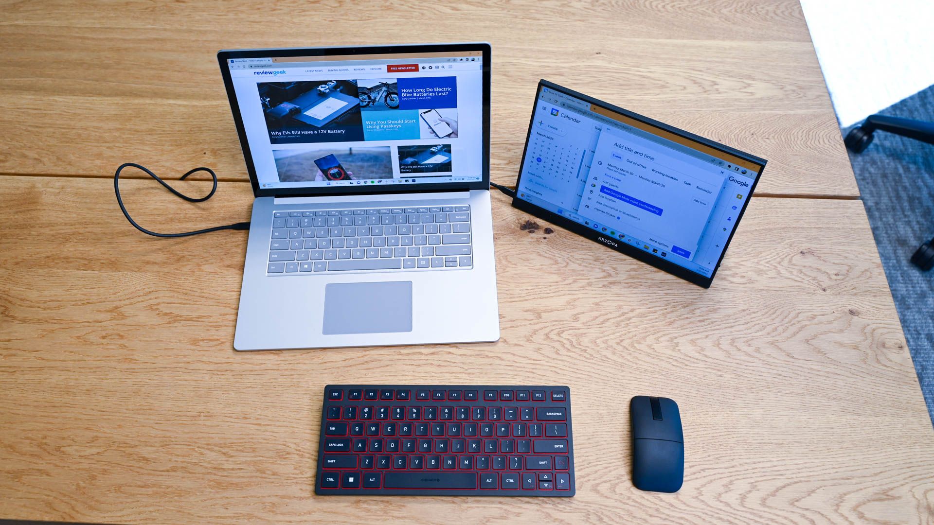 ARZOPA A1 Gamut MINI 2K モバイルモニター 13.3インチ ARZOPA A1 GAMUT Mini 2K 13.3 Inch Portable Monitor User Guide