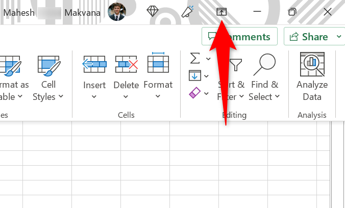 How to Show the Ribbon in Microsoft Excel, Word, and Outlook