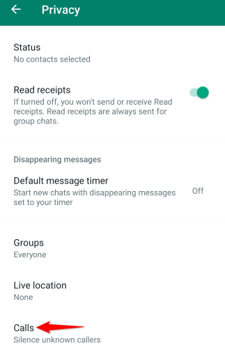 How to Silence Calls From Unknown Numbers on WhatsApp
