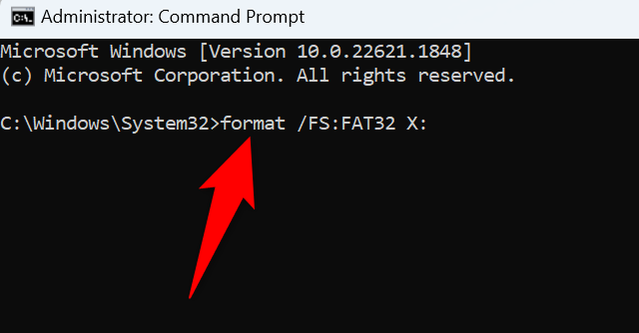 How to Format a USB Drive to FAT32 on Windows 11 or Windows 10