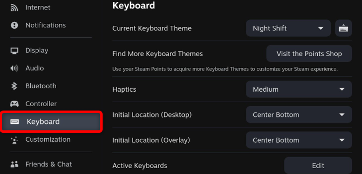 How to Use and Customize the Virtual Keyboard on Your Steam Deck