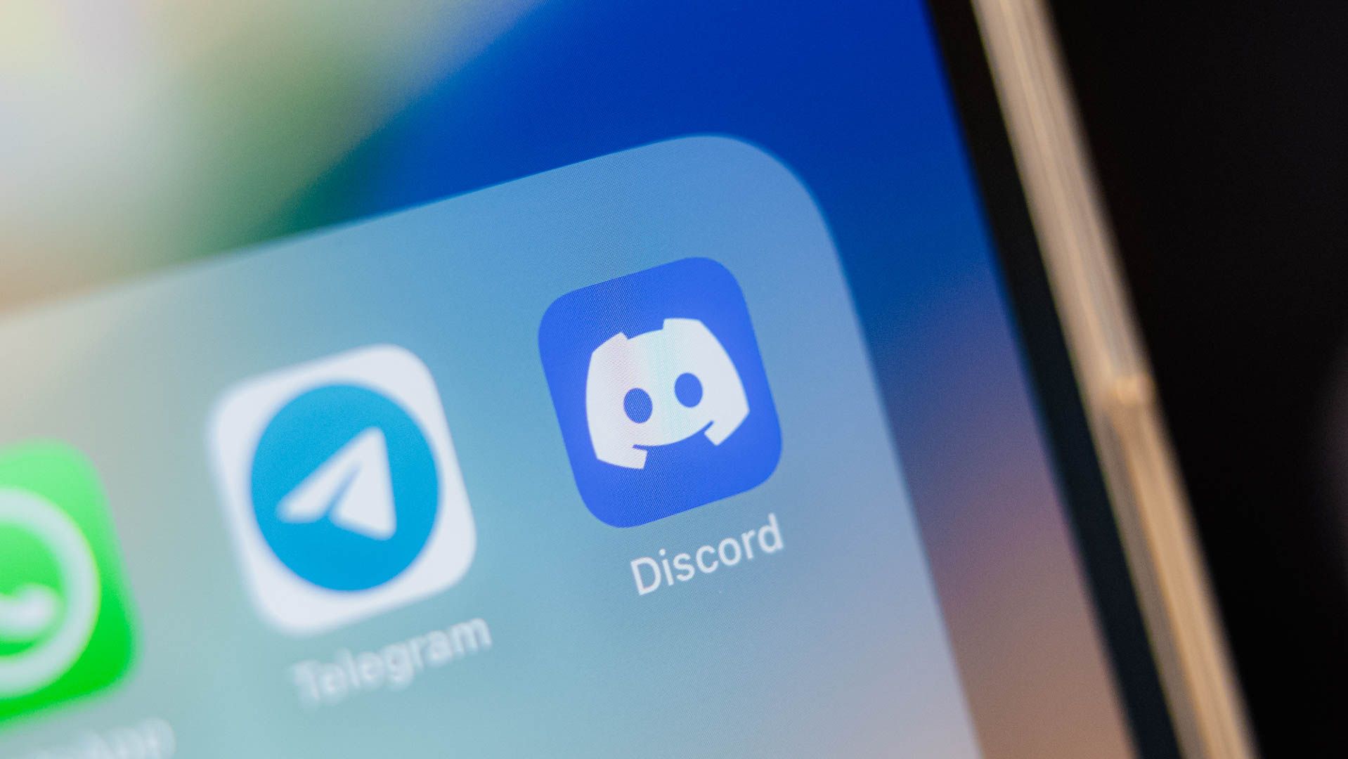 Discord app in an app folder