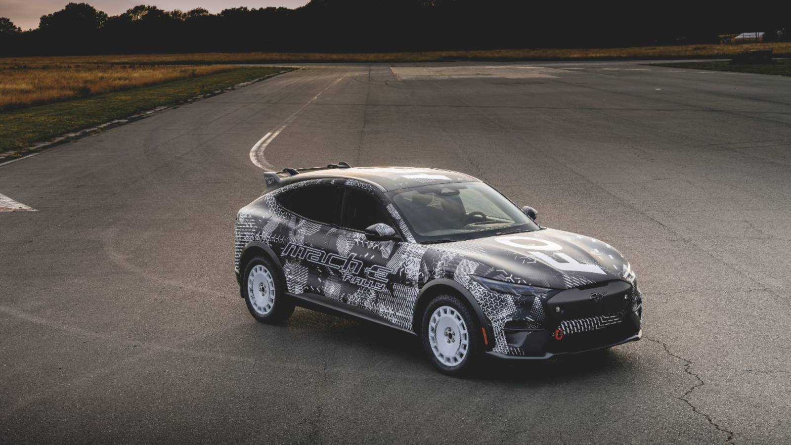 Ford Unveils a New Mustang Mach-E Rally Coming This Fall