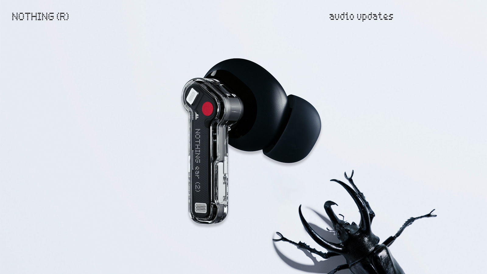The Stylish Nothing Ear 2 Earbuds Are Now Available in Black