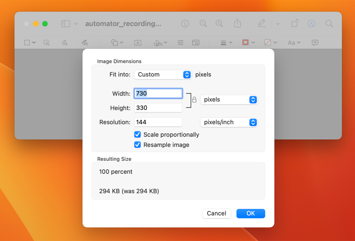 How to Resize an Image