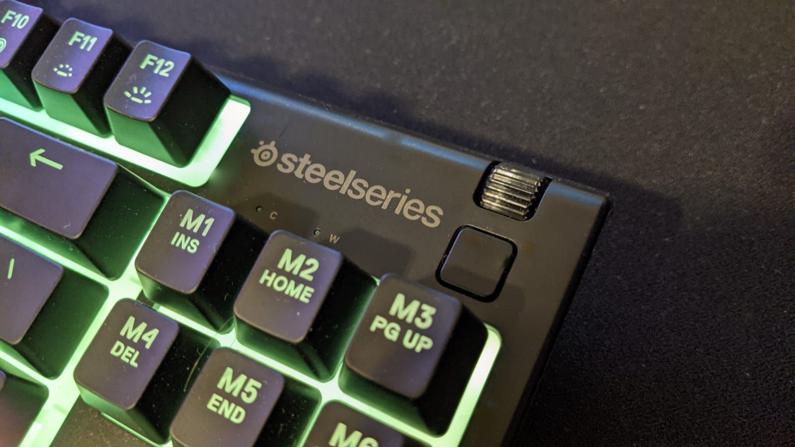 SteelSeries Apex 3 TKL review: a heavy typing experience but