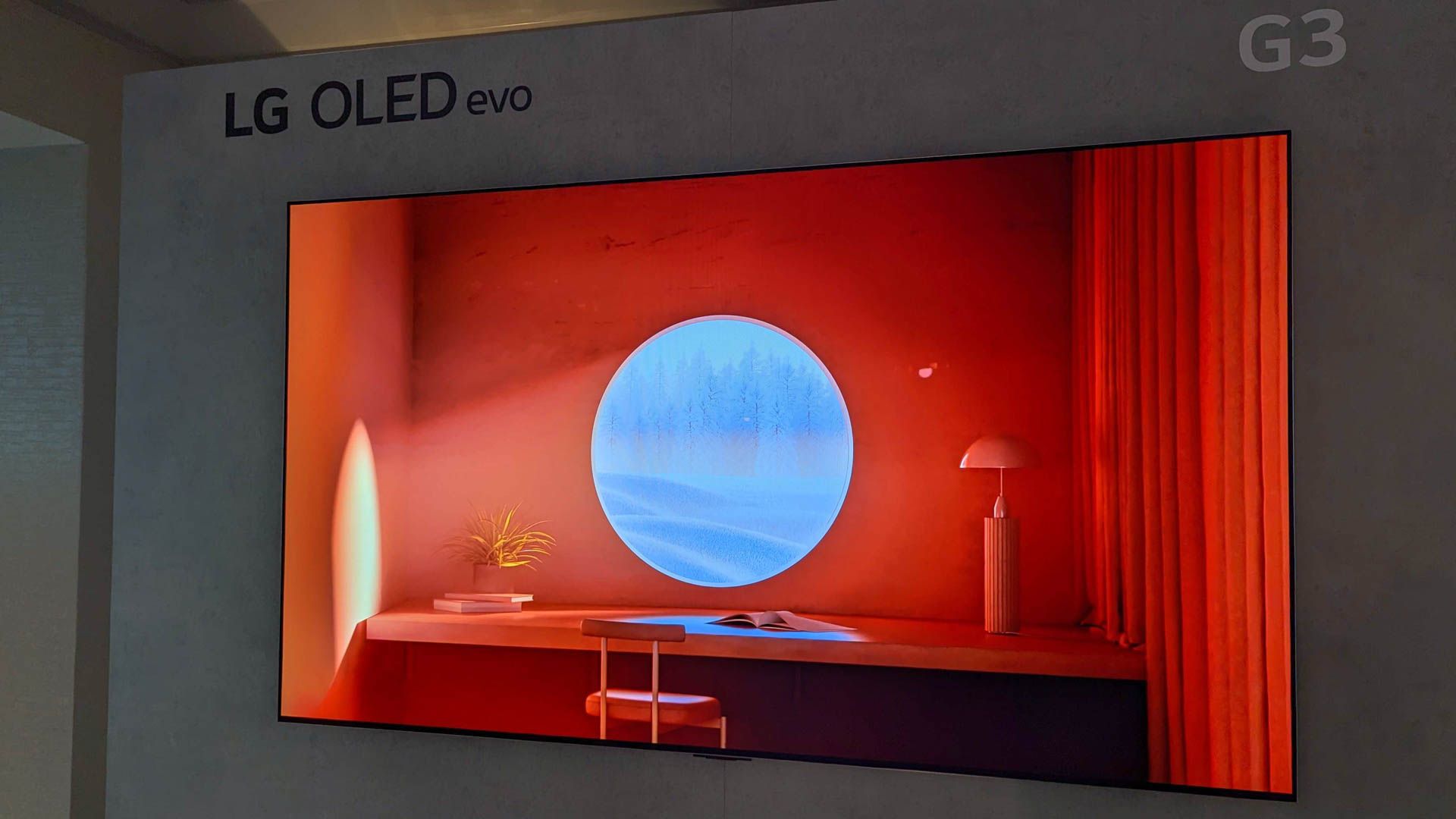 LG OLED Evo G3 Mounted