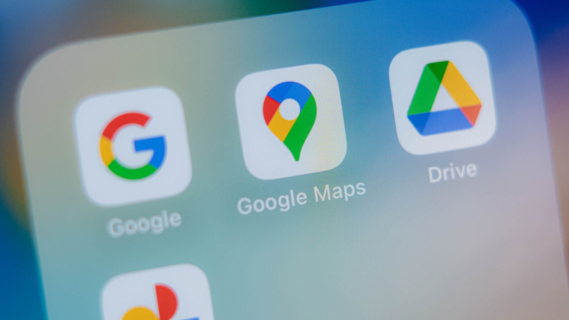 The Google Maps app. 