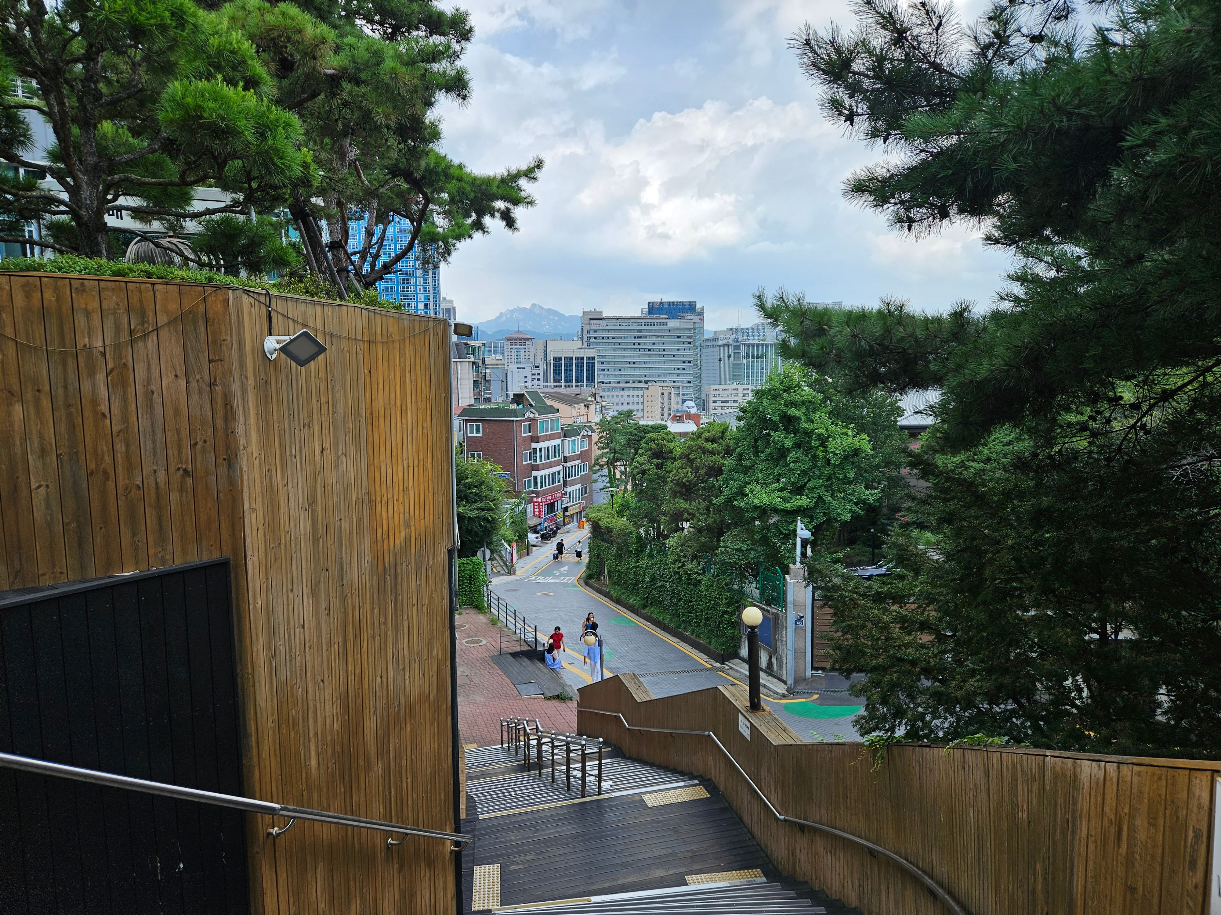 City - Rear-facing primary camera shot on the Samsung Galaxy Z Fold 5