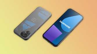 Fairphone 5 front and back
