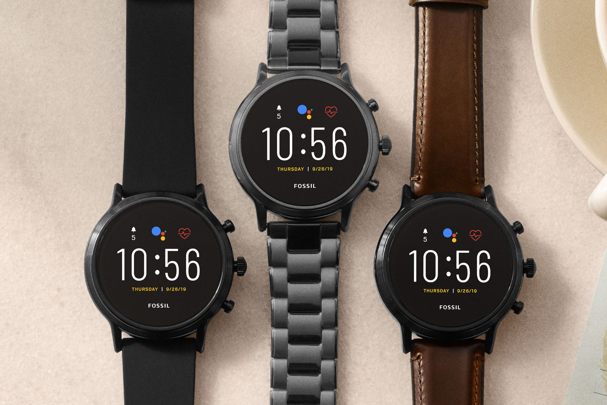 Fossil Gen 5 smartwatches