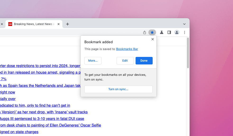 Google Chrome Might Change How You Save Bookmarks