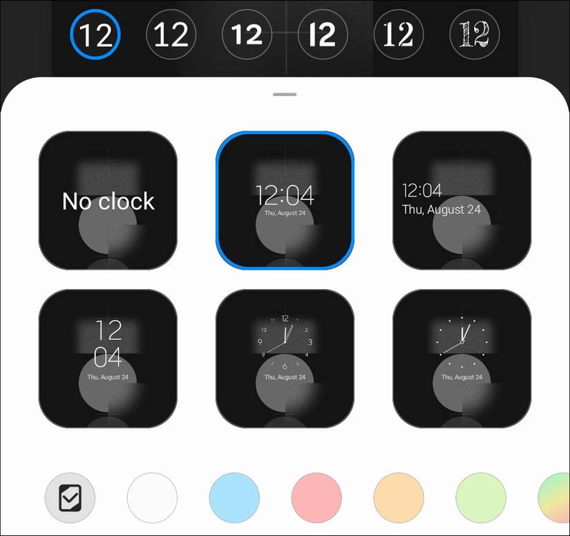 How to Customize the Clock on the Android Lock Screen