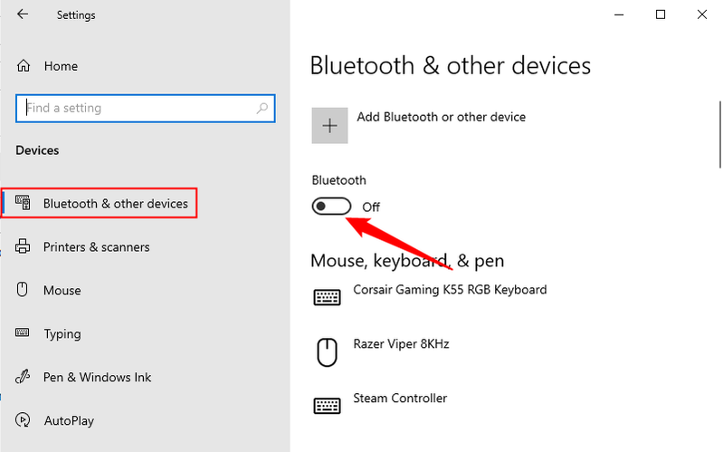How to Turn On and Use Bluetooth on Windows 10