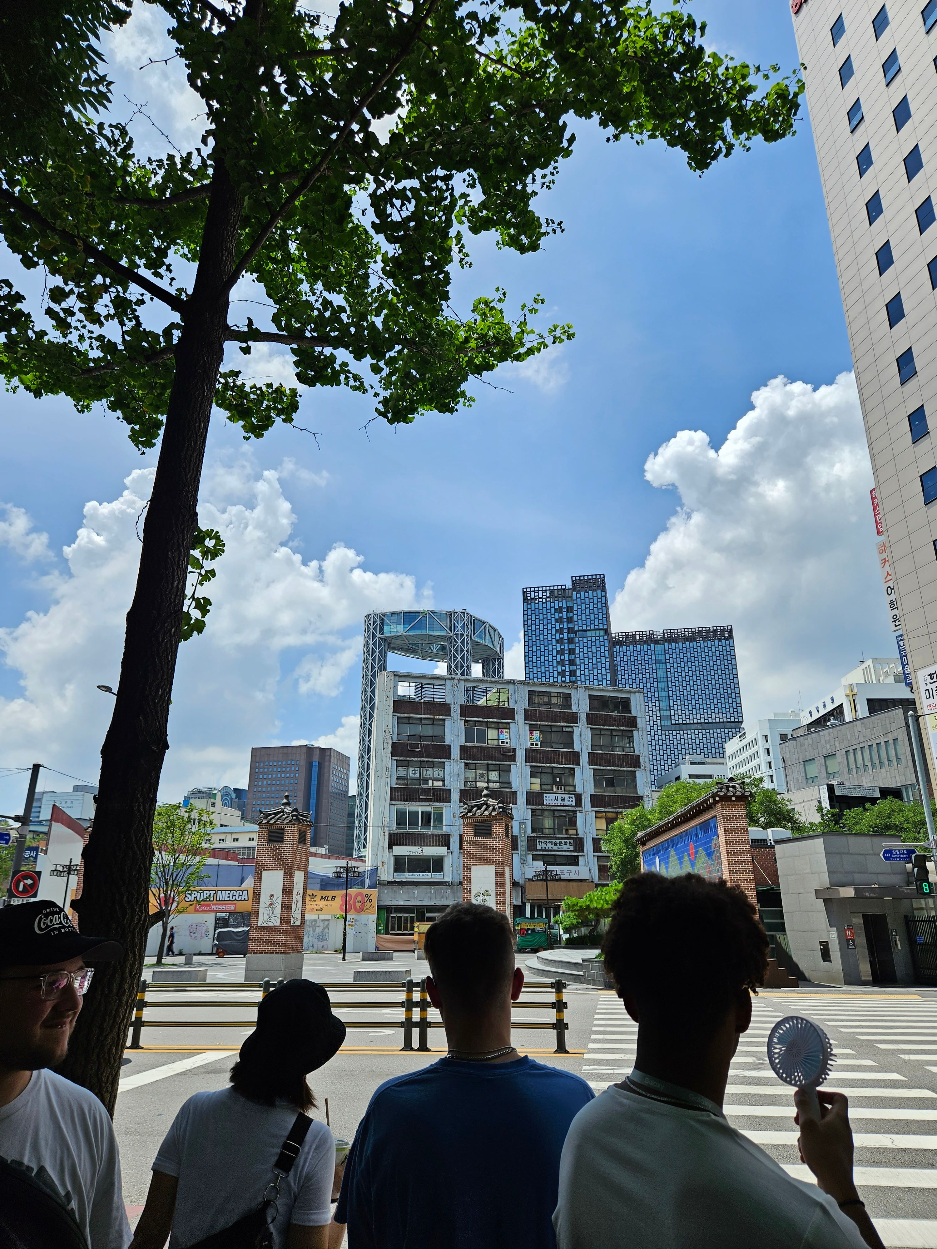 Tower - Rear-facing primary camera shot on the Samsung Galaxy Z Fold 5