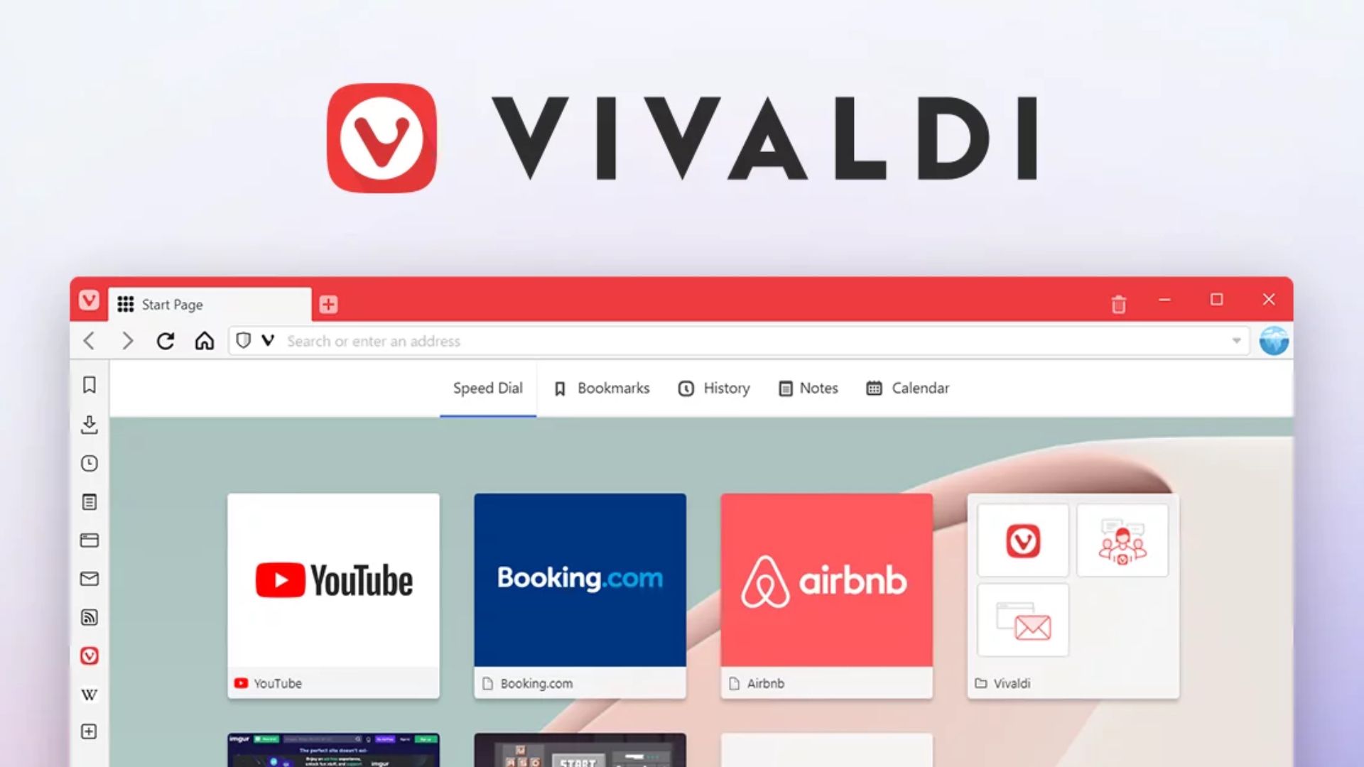 press image of the Vivaldi web browser. 