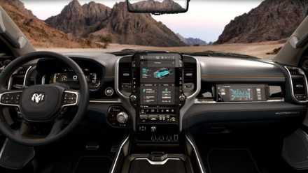 This EV is in the end for individuals who hate electrical automobiles 2025 Ram 1500 REV interior and dash