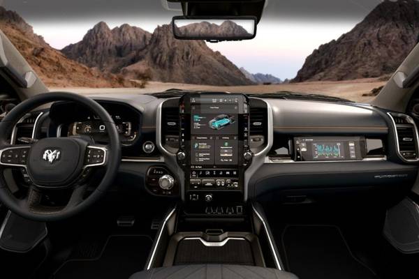 2025 Ram 1500 REV interior and dash