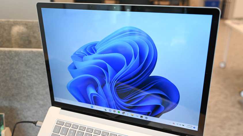 Windows 11 laptop.