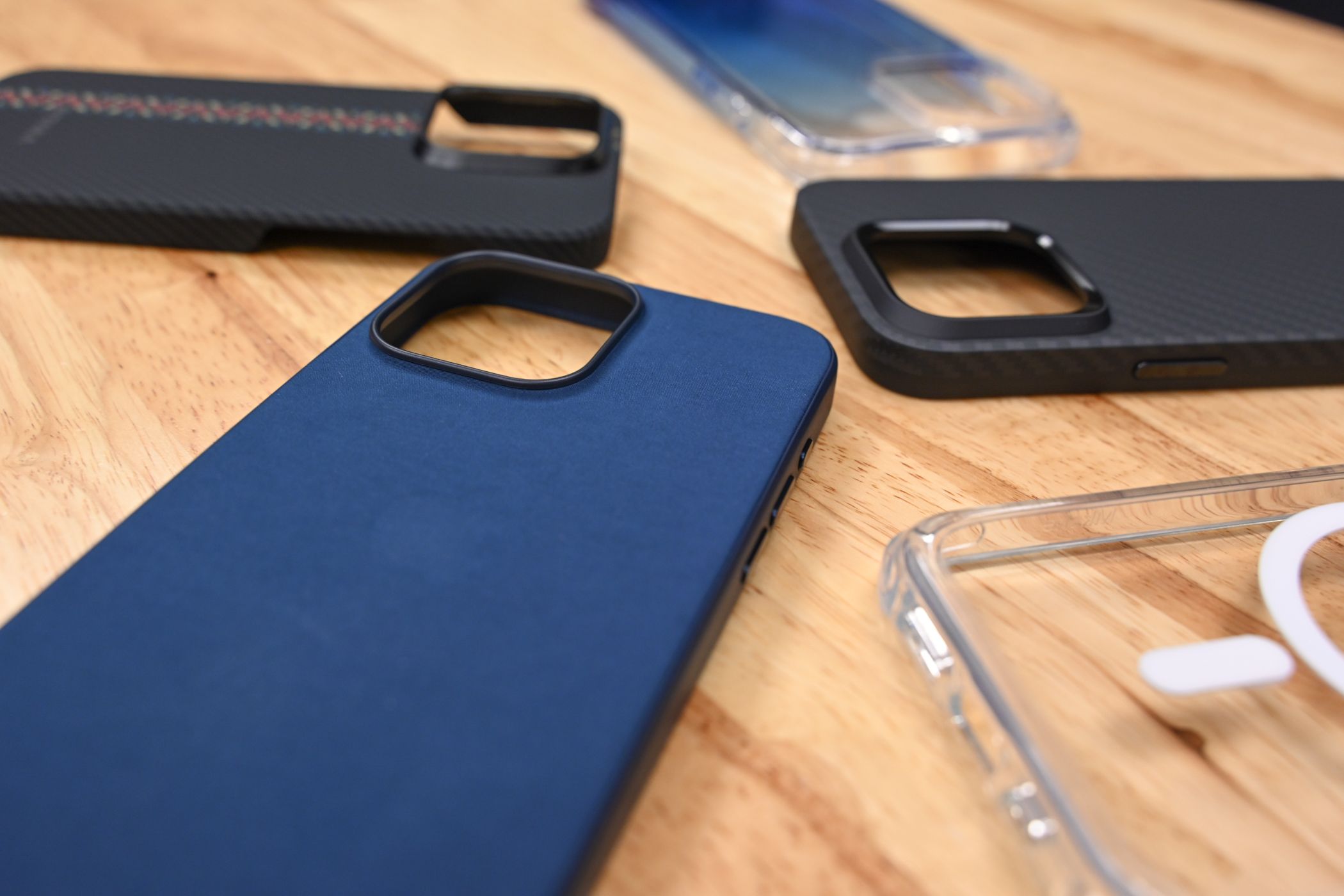 iPhone 15 cases laid out-4