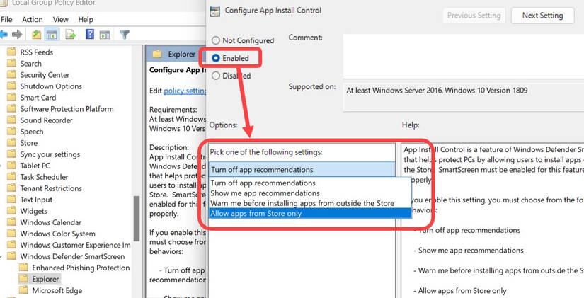 How to Block App Installation on Windows PCs