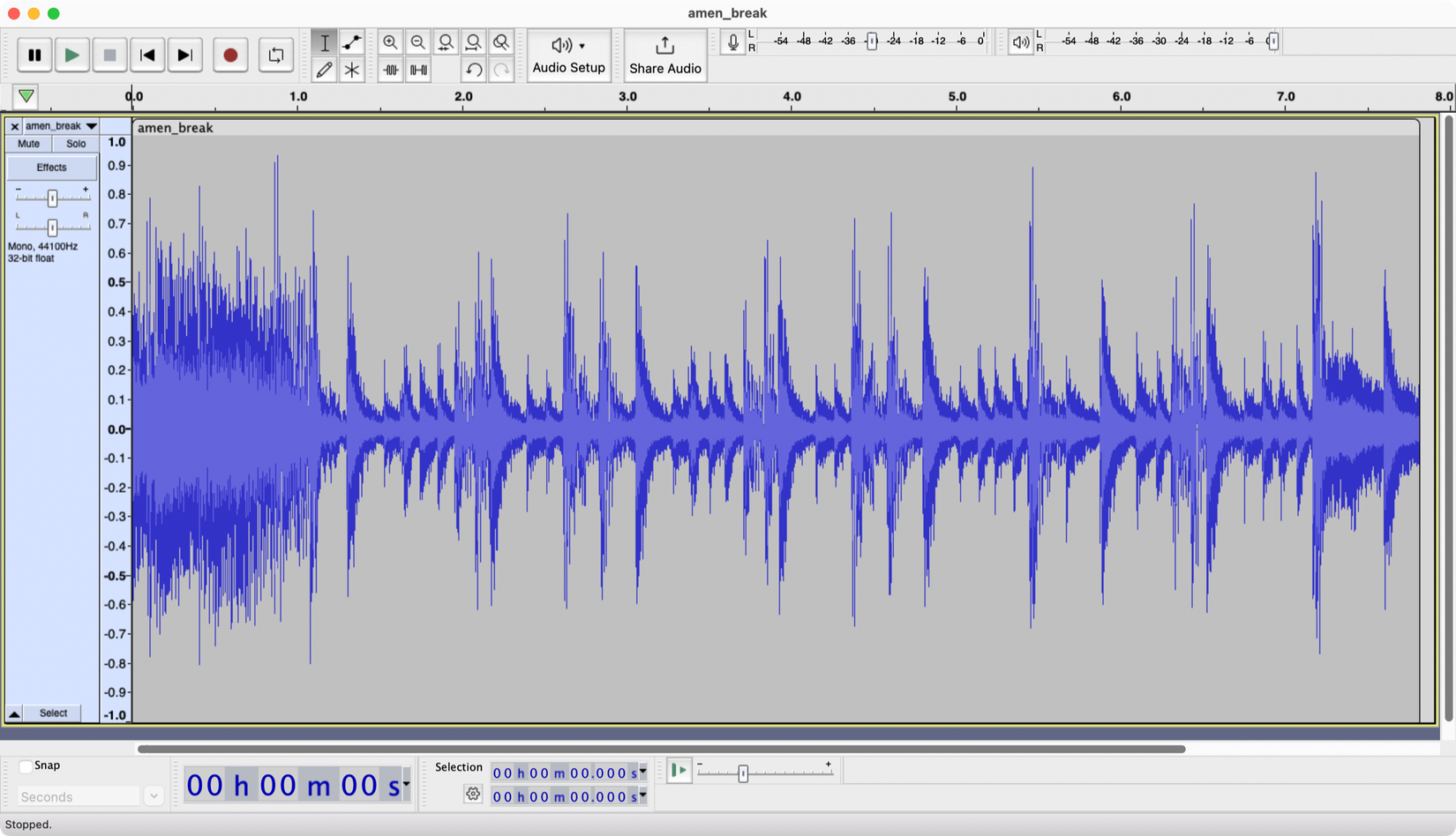 Use Audacity alongside your DAW as an audio editor and processor