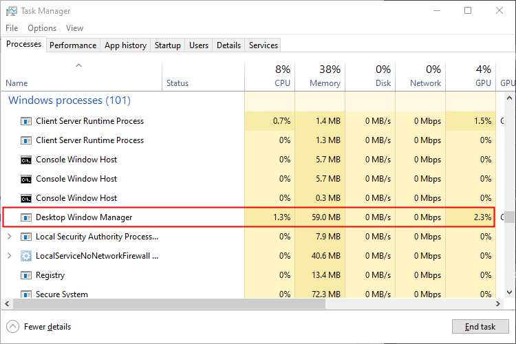 What Is Desktop Window Manager (dwm.exe) and Why Is It Running?