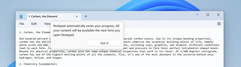 Winre Notepad Windows Notepad Is Adding Automatic File Saving