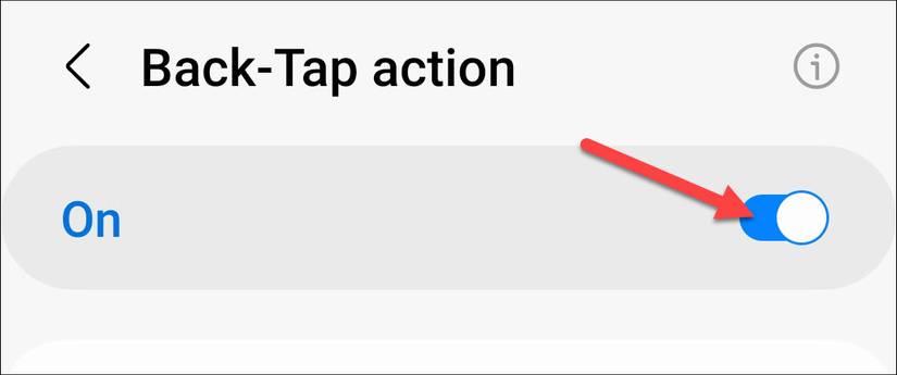 How to Perform Actions by Tapping the Back of Your Android Phone