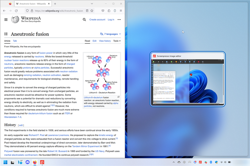 Snapped Windows How to Split Screen in Windows 10 and 11