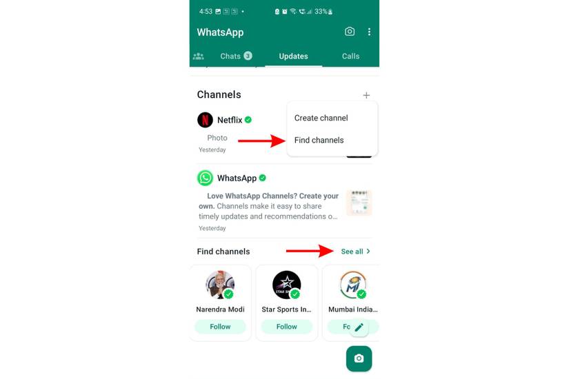 How to Follow and Create WhatsApp Channels