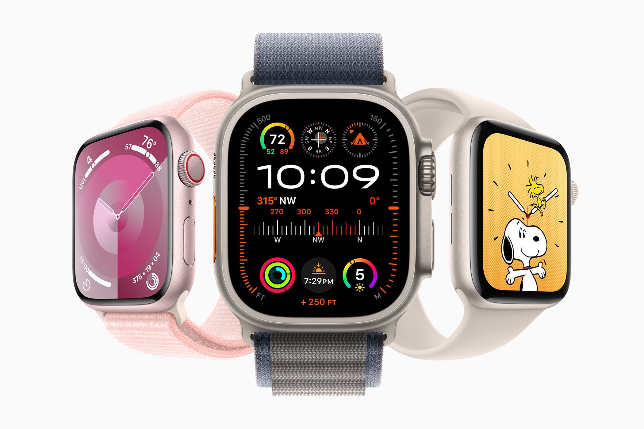 Watches running watchOS 10