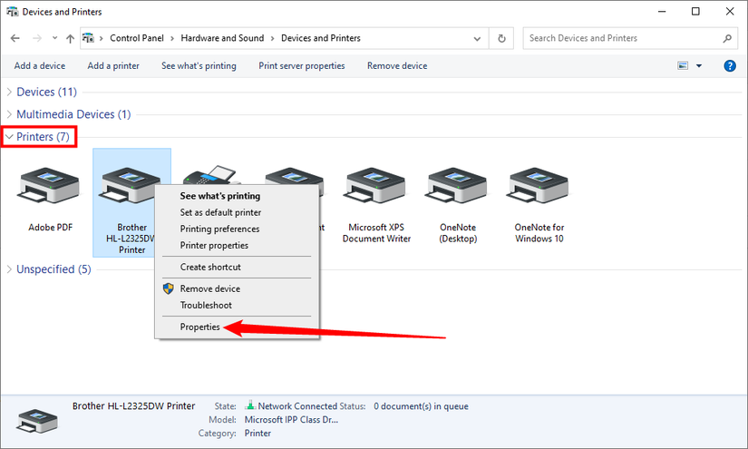 How To Find Your Printer s IP Address On Windows 10 how-to-find-your-printer-s-ip-address-on-windows-10
