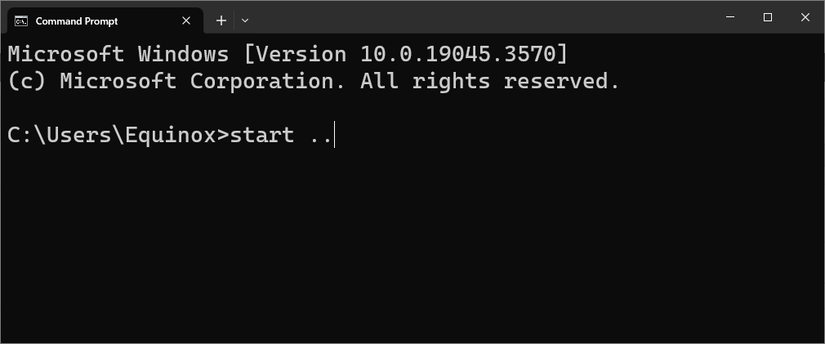 How to Open File Explorer Using Command Prompt on Windows 10