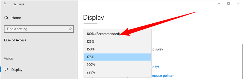 How to Change the Size of Text in Windows 10