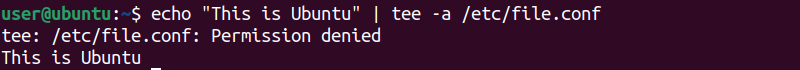 How to Use the tee Command on Linux