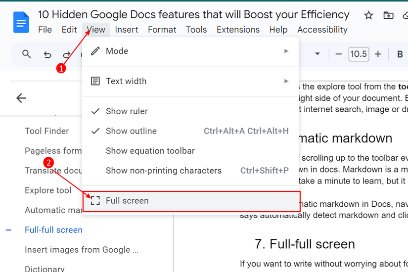 10 Hidden Google Docs Features That Will Boost Your Efficiency