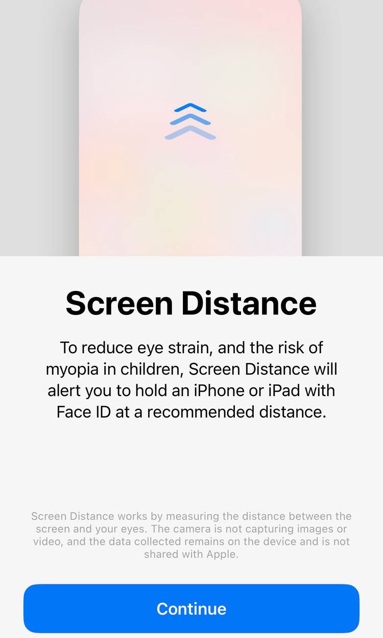 Iphone Screen Distance Alert How to Enable Screen Distance on Your iPhone (To Protect Your Eyes)